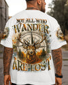 NOT ALL WHO WANDER ARE LOST DEER COMPASS ALL OVER PRINT - YHHN2107253