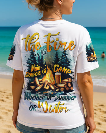 THE FIRE IS THE MAIN COMFORT OF CAMP ALL OVER PRINT - TYTD2506253
