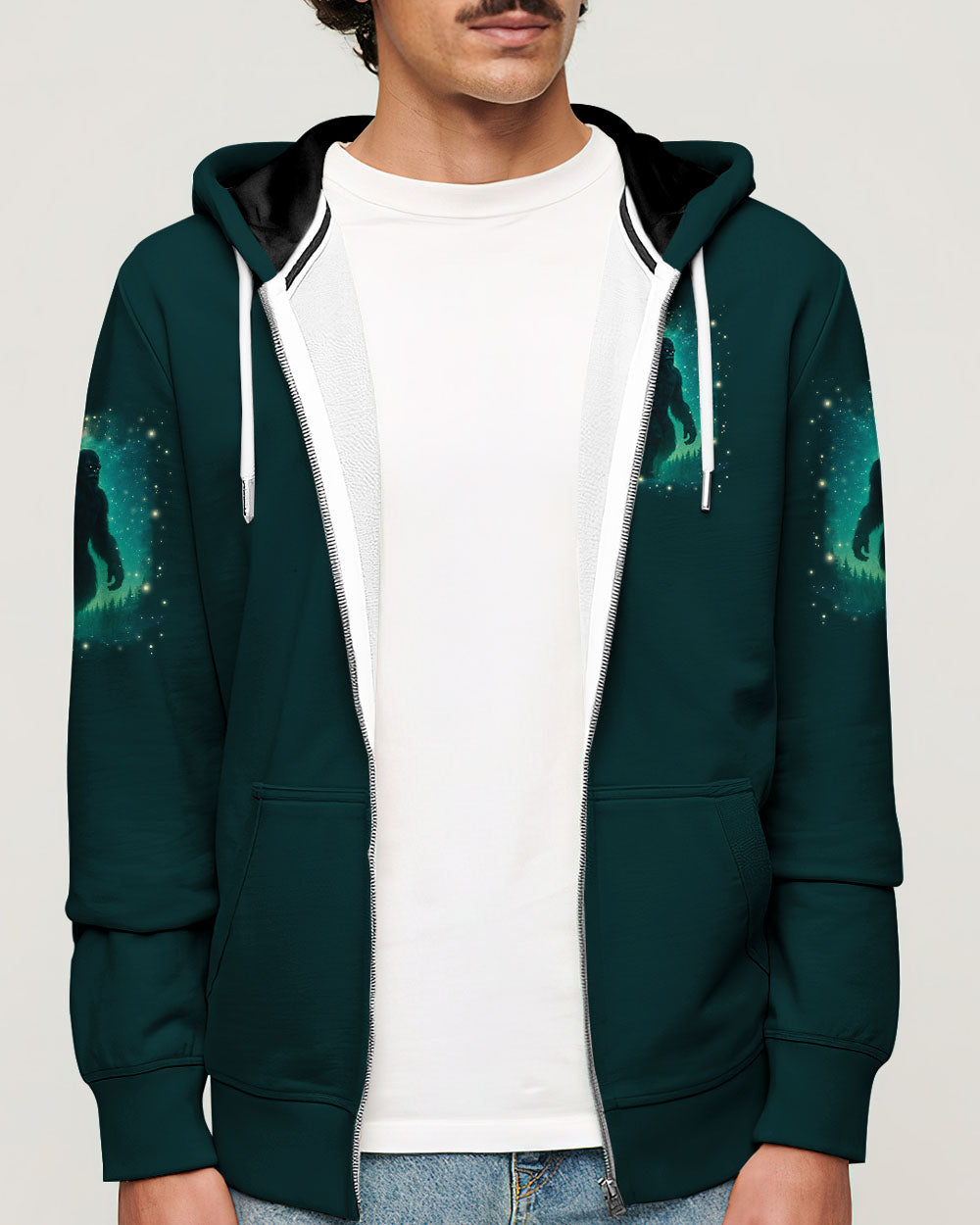 AND INTO THE FOREST I GO BIGFOOT ALL OVER PRINT - YHLN0812253
