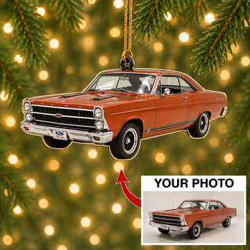 Bluejose Custom Photo Ornament Gift For Ford Fairlane Car Lovers