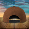 BlueJose Custom Name Us Eagle Cap, American Pride Eagle Patriot Cap