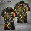 BlueJose Thunder Rising Darts Personalized Name, Team Name 3D Shirt (6 Colors)