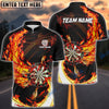BlueJose Breath Of Fire Darts Personalized Name, Team Name Shirt (4 Colors)