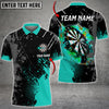 BlueJose Darts Paint Style Personalized Name Shirt (3 Colors)