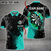 BlueJose Paint Style Darts Personalized Name, Team Name Shirt (4 Colors)