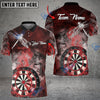 BlueJose Darts Smoke Dragonfly Personalized Name, Team Name Shirt (5 Colors)