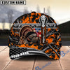 BlueJose Hunting American Flag Sunset Forest Personalized 3D Cap