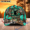 BlueJose Hunting Pretty In Pink Deer Woodland Camo Personalized 3D Cap