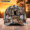 BlueJose Hunting Pretty In Pink Deer Woodland Camo Personalized 3D Cap