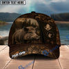 BlueJose Hunting Leather Patch Personalized 3D Cap (12 animals)