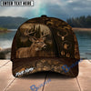BlueJose Hunting Leather Patch Personalized 3D Cap (12 animals)