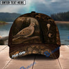 BlueJose Hunting Leather Patch Personalized 3D Cap (12 animals)