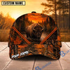 BlueJose Hunting Orange Forest Personalized 3D Cap (12 animals)