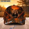 BlueJose Hunting Orange Forest Personalized 3D Cap (12 animals)