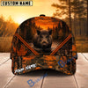 BlueJose Hunting Orange Forest Personalized 3D Cap (12 animals)