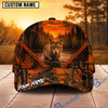BlueJose Hunting Orange Forest Personalized 3D Cap (12 animals)