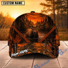 BlueJose Hunting Orange Forest Personalized 3D Cap (12 animals)