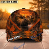 BlueJose Hunting Orange Forest Personalized 3D Cap (12 animals)