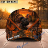 BlueJose Hunting Orange Forest Personalized 3D Cap (12 animals)