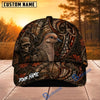 BlueJose Hunting Bowhunter Tribal Camo Personalized 3D Cap