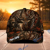 BlueJose Hunting Bowhunter Tribal Camo Personalized 3D Cap