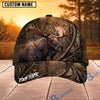 BlueJose Hunting Woodland Portrait Personalized 3D Cap (9 animals)