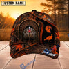 BlueJose Hunting Orange Forest Camo Personalized 3D Cap (9 animals)