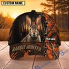 BlueJose Hunting Orange Woodland Hunter Personalized 3D Cap (9 animals)