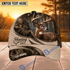 BlueJose Loralle Moose Hunting Personalized Cap (12 animals)