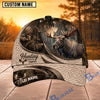 BlueJose Loralle Moose Hunting Personalized Cap (12 animals)