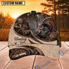 BlueJose Loralle Moose Hunting Personalized Cap (12 animals)
