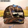 BlueJose Brown Hunting Forest Camo Sunset Scene Personalized 3D Printed Hat
