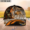 BlueJose Rustic Hunting Personalized Name 3D Cap (Deer/Moose/Boar/Duck)