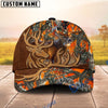 BlueJose Deer Hunter Leather-Style Patch Personalized Hat 3D Printed Multicolor (8 colors)