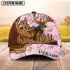 BlueJose Deer Hunter Leather-Style Patch Personalized Hat 3D Printed Multicolor (8 colors)