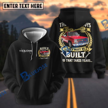 BlueJose "The Coolest Toys Can't Be Bought, They Must Be Built" Personalized Car Photo Pullover Hoodie