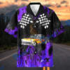 Bluejose Personalized Car "Keep the Legacy Burning" Hot Rod Hawaiian Shirt