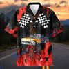 Bluejose Personalized Car "Keep the Legacy Burning" Hot Rod Hawaiian Shirt