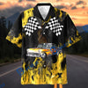 Bluejose Personalized Car "Keep the Legacy Burning" Hot Rod Hawaiian Shirt