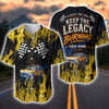 Bluejose ''Keep The Legacy Burning'' Hot Rod Car 3D Baseball Jersey