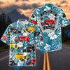 Bluejose Classic Hot Rod Paradise – Custom Vintage Car Hawaiian Shirt