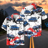Bluejose Personalized Ford Mustang Racing Splash Hawaiian Shirt