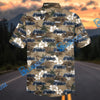 Bluejose  Personalized Car Vintage 1930s Classic Sedan Tropical Hawaiian Shirt