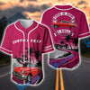 Bluejose Personalized Classic Car Tropical Sunset Baseball Jersey