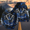 BlueJose Multi-color Drag Racing Forever 3D Hoodie (6 Colors)