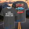 BlueJose Personalized Car I Love One Woman & Several Cars T-Shirt – Classic Cars Aren't a Hobby Tee