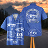 Bluejose Personalized Route 66 100 Years Classic Car Hawaiian Shirt