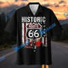 Bluejose American Legend Route 66 Hot Rod Hawaiian Shirt