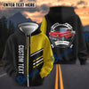 Don't Follow Me I Do Stupid Things Hoodie - Custom Photo Classic Car - Personalized Name Car Hoodie