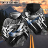 Bluejose Personalized Car 1965 Ford Mustang Shelby GT350 3D Hoodie